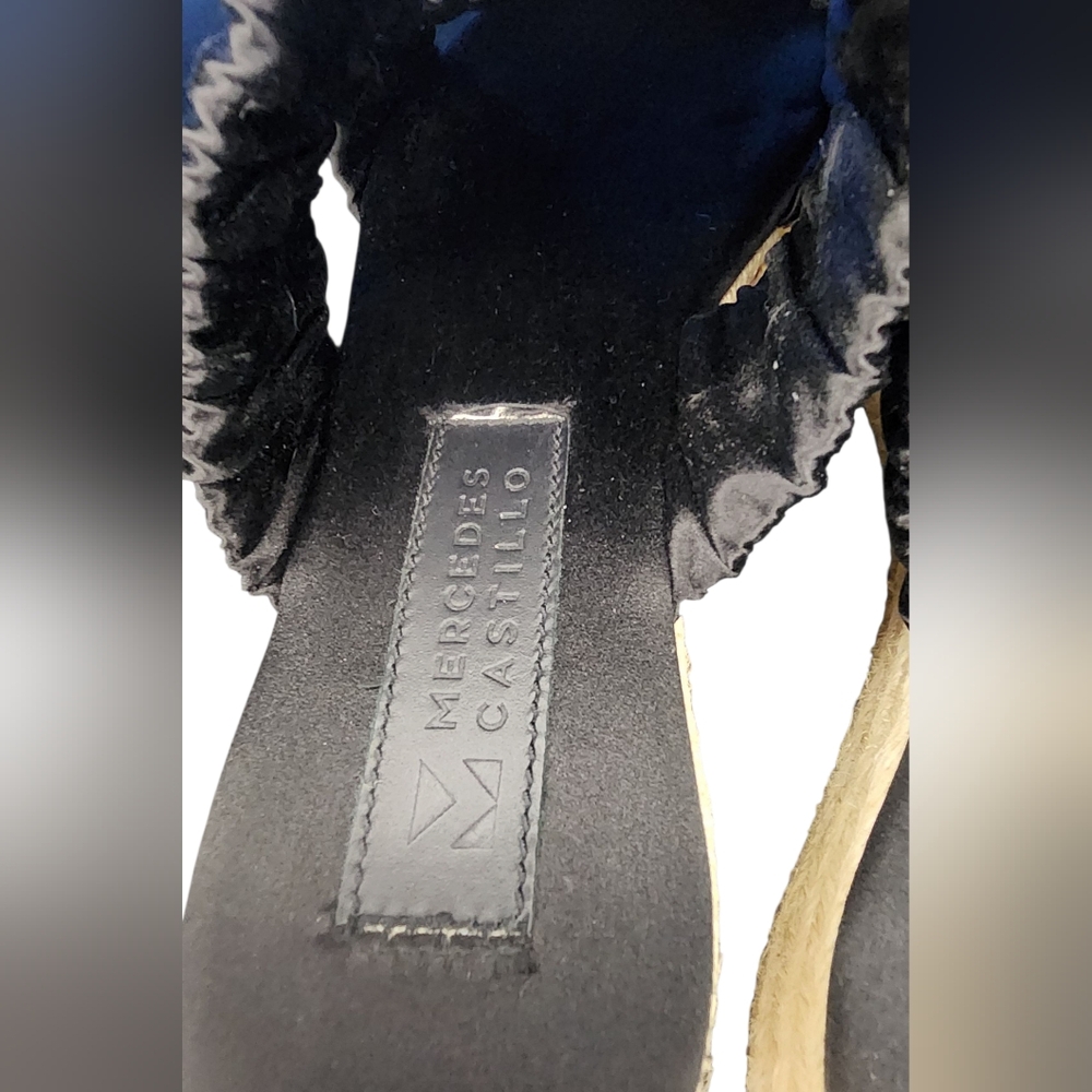 Mercedes Castillo Satin Espadrilles, Women's 6 - Picture 7 of 10